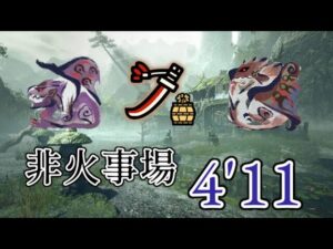 【モンハンライズ】夫婦げんかはガルクも食わない ボンバーマン太刀 4’11 非火事場 /Apex Rathalos and Apex Rathian Long Sword【MHRise】