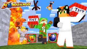 マイクラ版リアルボンバーマンPVP【マインクラフト】
