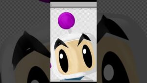 A CLIP FROM BOMBERMAN VIDEO GAMES SPEED DRAWING #shorts | DROIDMONKEY