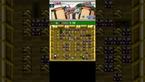 【スーパーボンバーマン4】乗り物&リモコン禁止でスピード攻略【切り抜き】 #Shorts