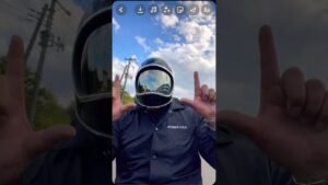 ボンバーマンヘルメットにて試乗🏍💨 #harley #harleydavidson #sportster