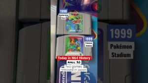 Today in N64 History: Pokemon Stadium & Bomberman Hero #n64 #shorts