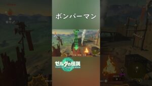ボンバーマン　　　　　　　　　　　　　　　　　　　　  ＃shorts #ゼルダの伝説＃ゼルダの伝説ティアーズオブザキングダム