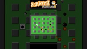 【スクラッチ】ボンバーマンを作ってみた！#shorts