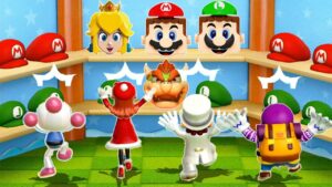 【マリオパーティ スーパースターズ】ミニゲームデイジーVsマリオVsボンバーマンシリーズVsワリオ(最強CPU｢たつじん」)